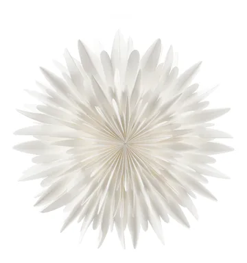 Luna adventsstjerne hvit - 60 cm - Scandi Living