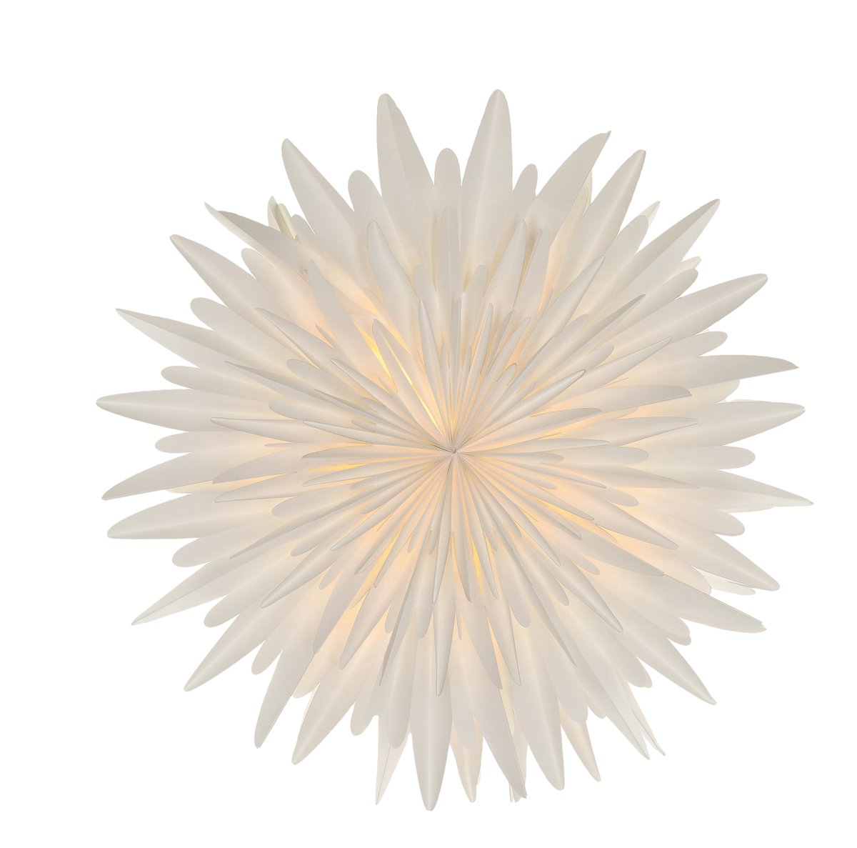 Scandi Living Luna adventsstjerne hvit 60 cm