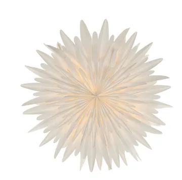 Luna adventsstjerne hvit - 80 cm - Scandi Living
