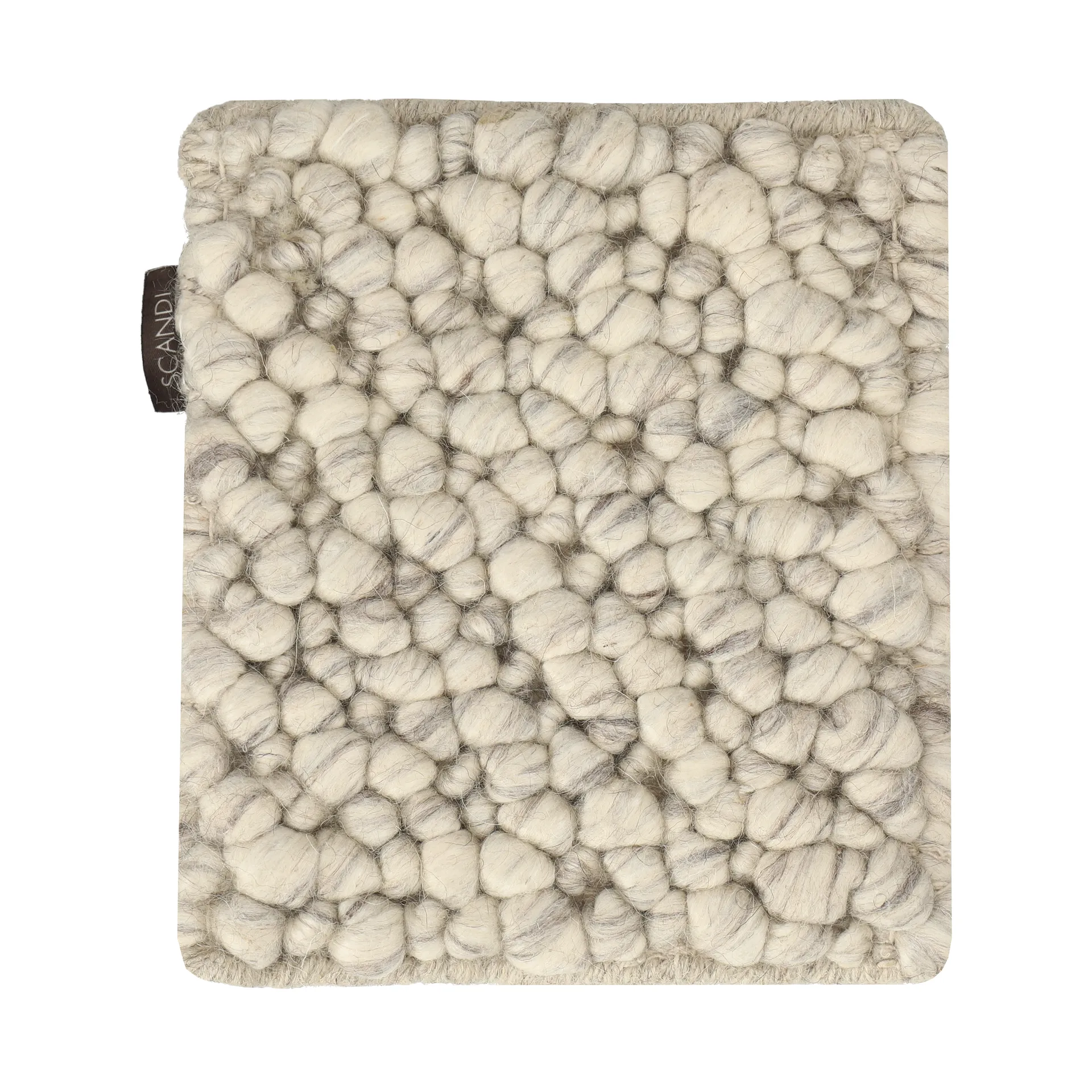 Mattprøve Mire ullteppe, Naturhvit Scandi Living