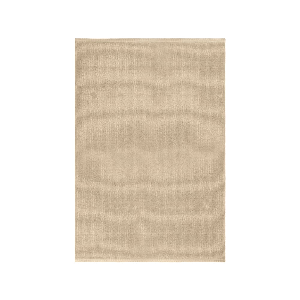Bilde av Scandi Living Mellow plastteppe beige 150 x 220 cm