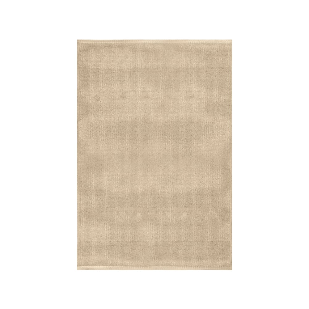 Bilde av Scandi Living Mellow plastteppe beige 150 x 220 cm