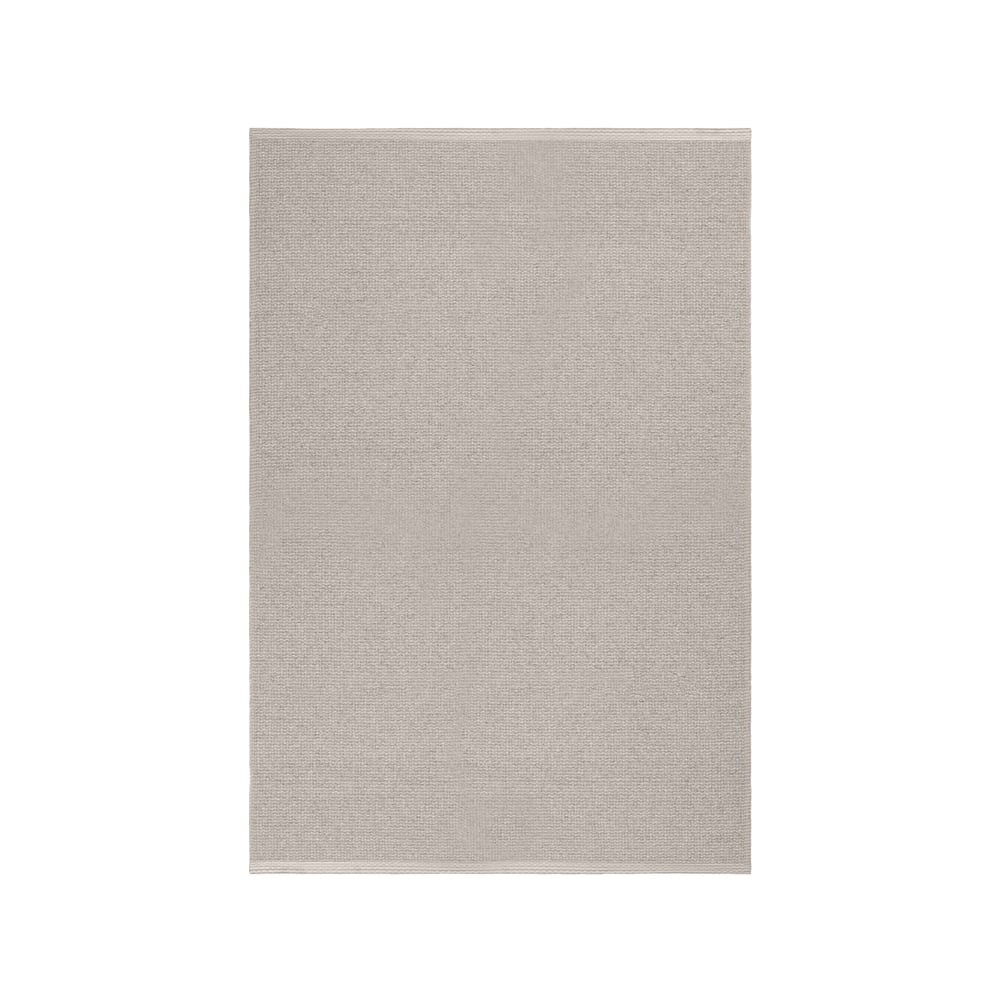 Bilde av Scandi Living Mellow plastteppe greige 150 x 220 cm