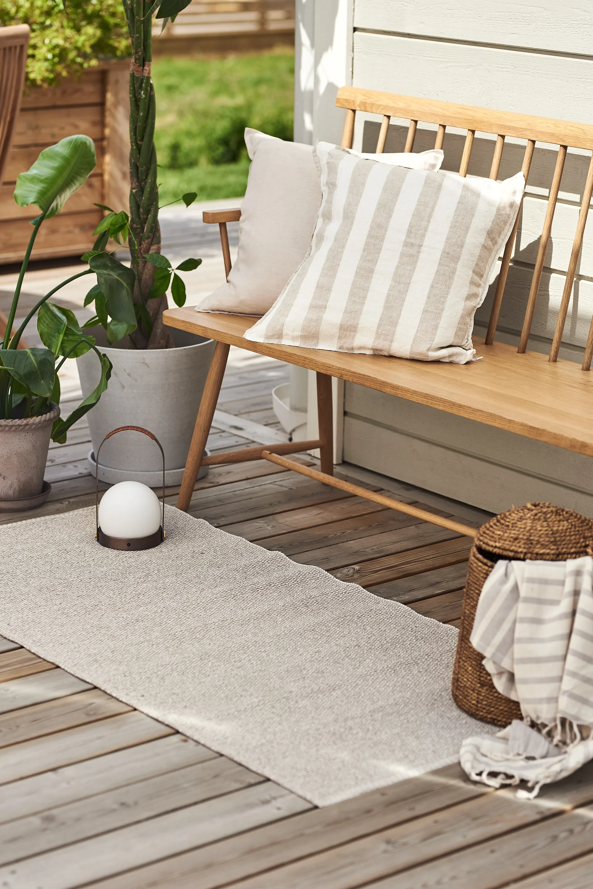 Mellow plastteppe greige, 70 x 250 cm Scandi Living