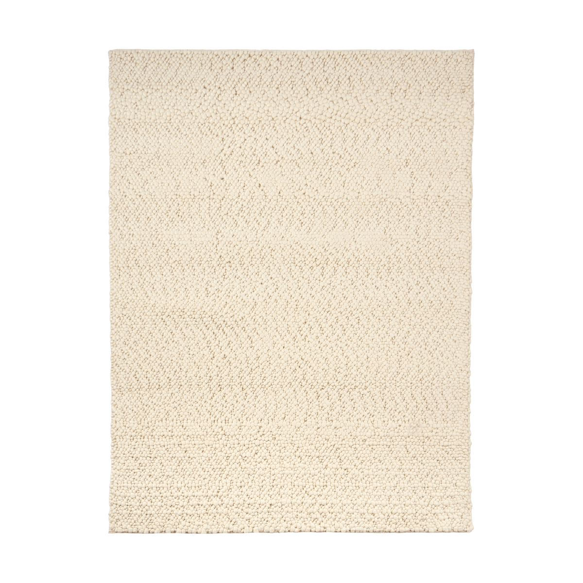 Bilde av Scandi Living Mire ullteppe naturhvit 170x240 cm