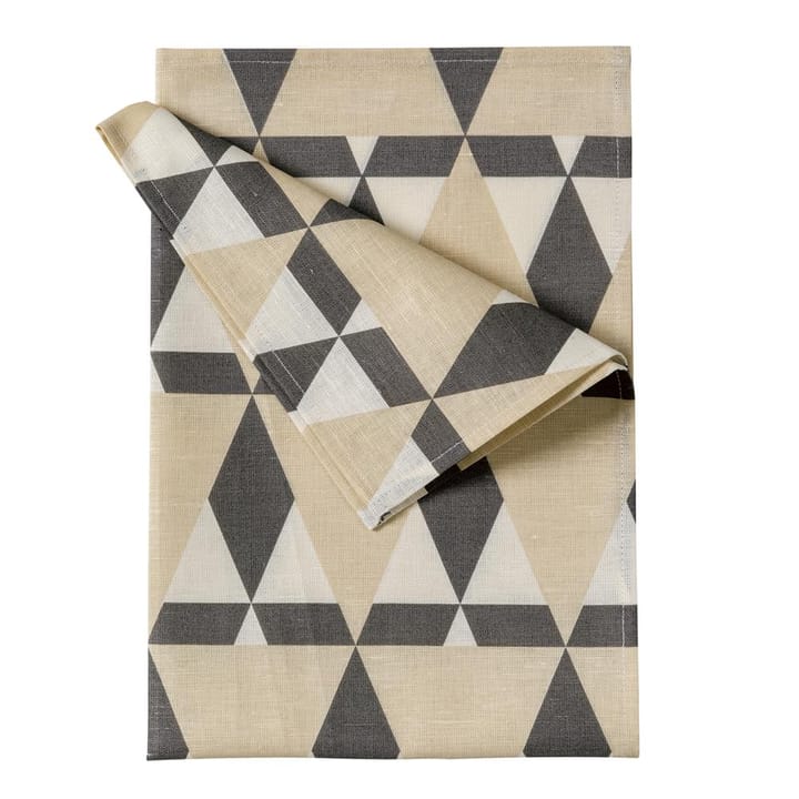 Mountains kjøkkenhåndkle, macadamia (beige) Scandi Living