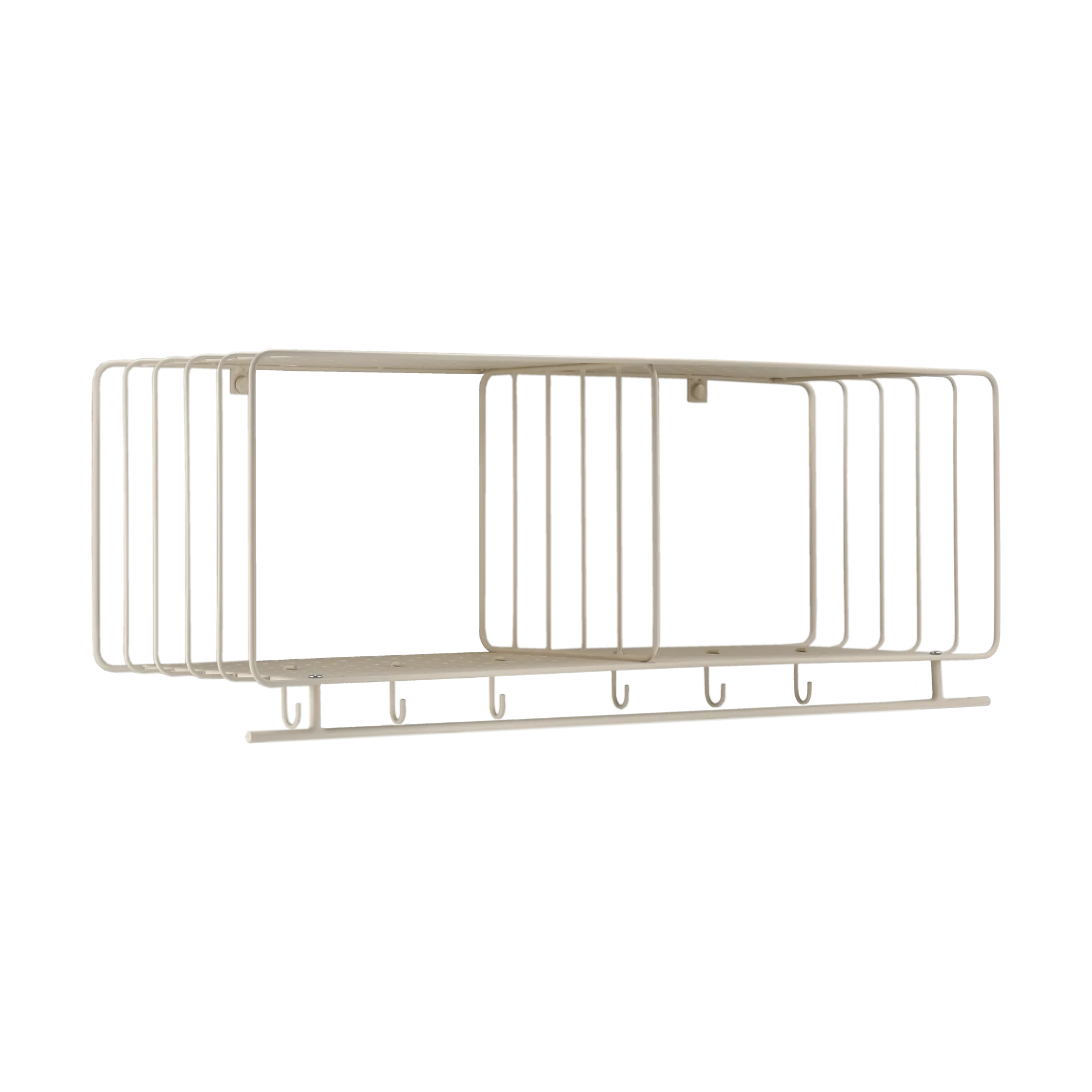 Nod hatthylle 90 cm, Beige Scandi Living