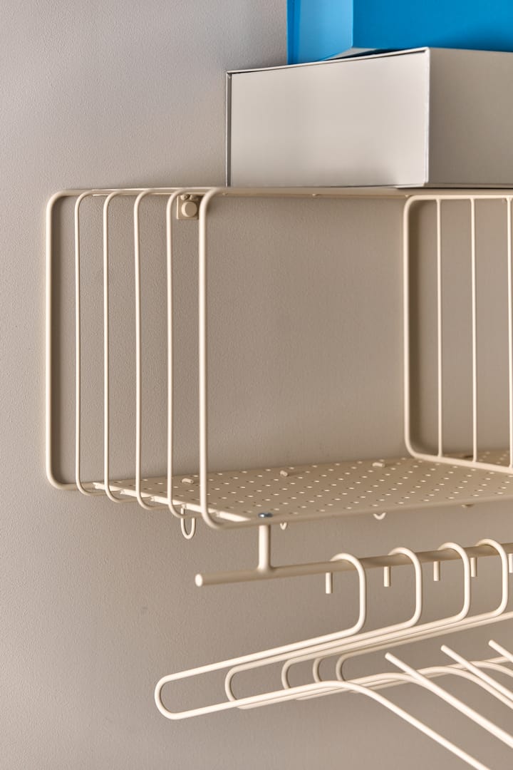 Nod hatthylle 90 cm, Beige Scandi Living