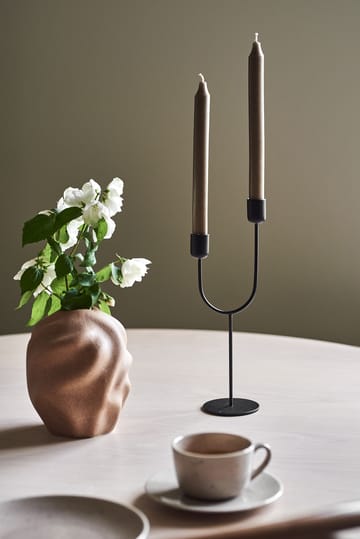 Norden lysestake - Svart - Scandi Living