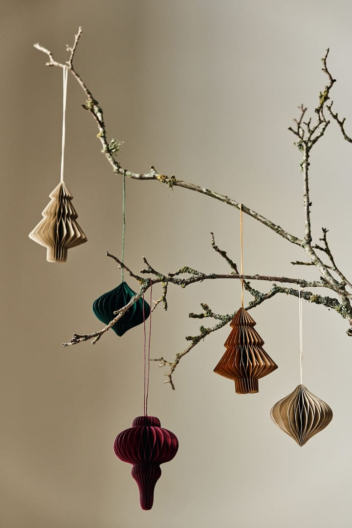 Onion juletrekuler 4-pakning, Forest Green Scandi Living