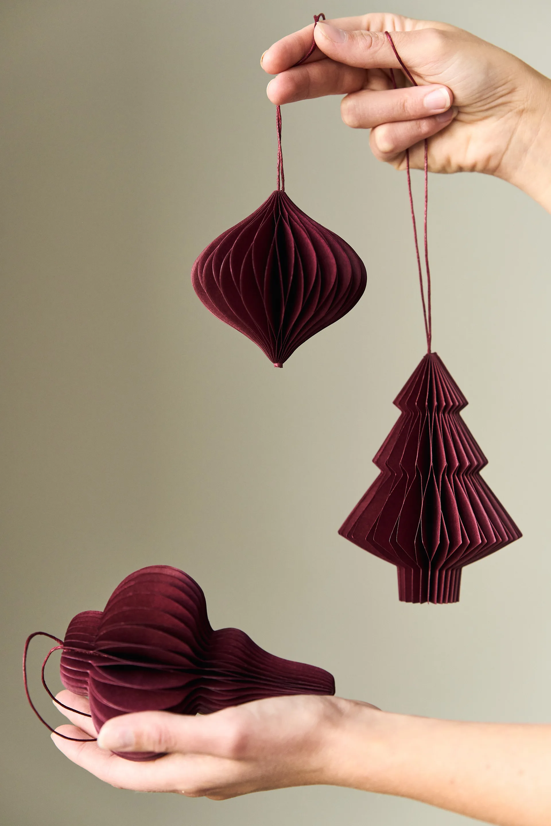 Onion juletrekuler 4-pakning, Red Scandi Living