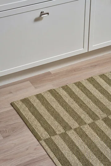 Path teppe - Olive green, 200x300 cm - Scandi Living