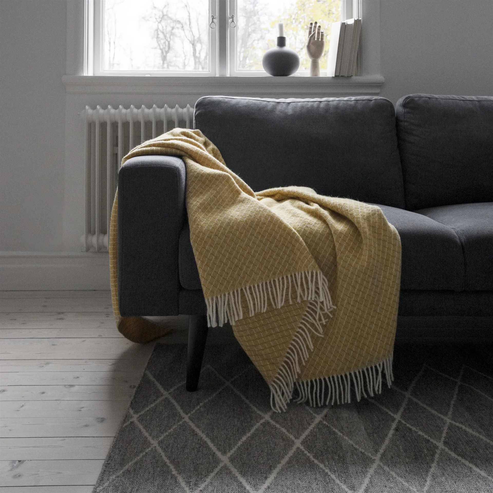 Peak gulvteppe (gulv) cream, 80x240 cm Scandi Living