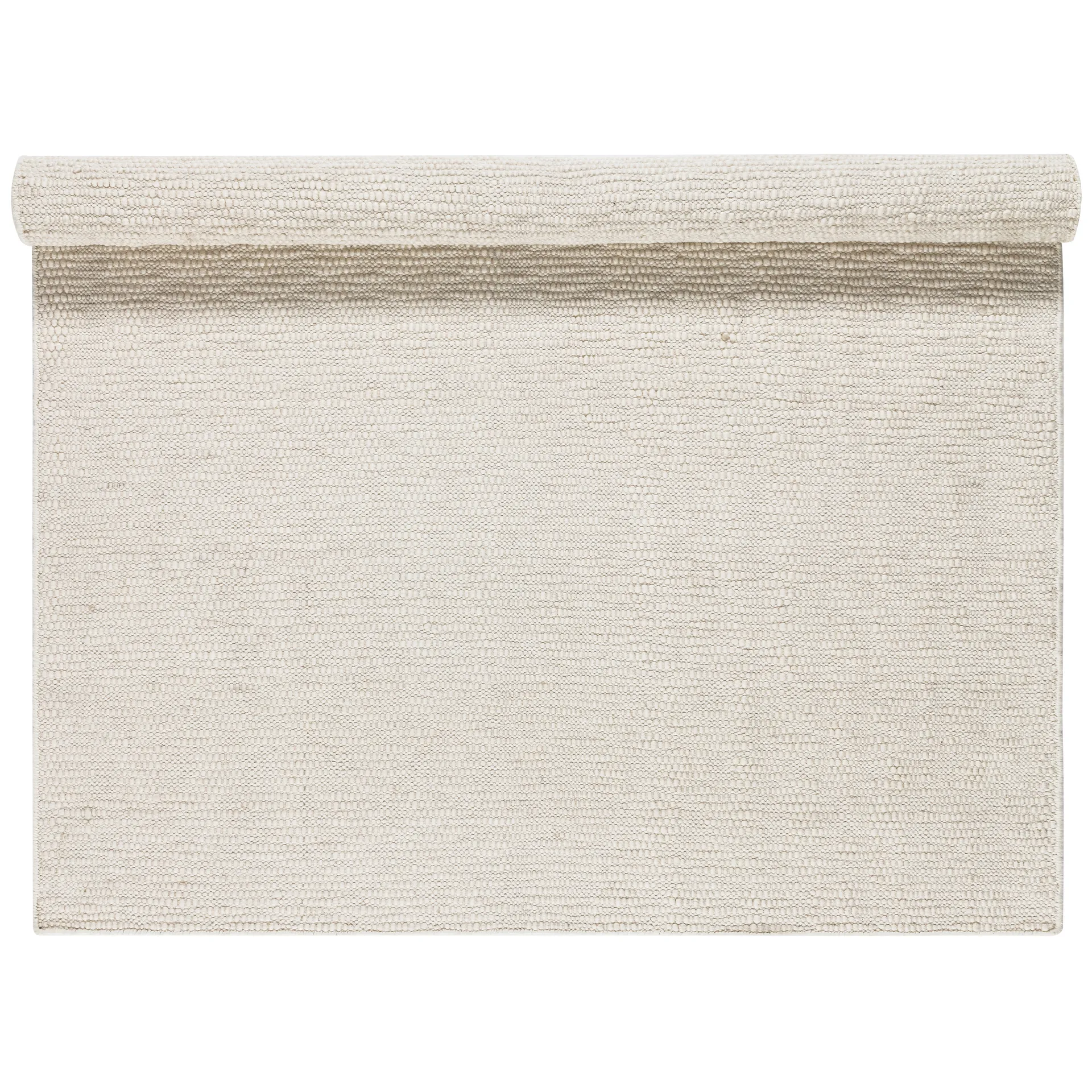 Pebble ullteppe hvit, 200x300 cm Scandi Living