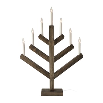 Pine adventslysestake 62 cm - Mørkbeiset - Scandi Living