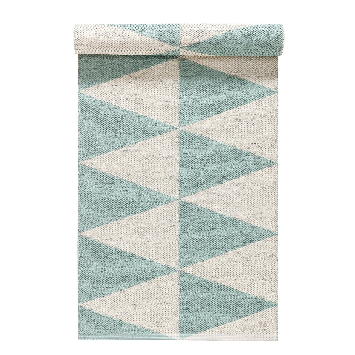 Bilde av Scandi Living Rime gulvteppe mint 70x150 cm