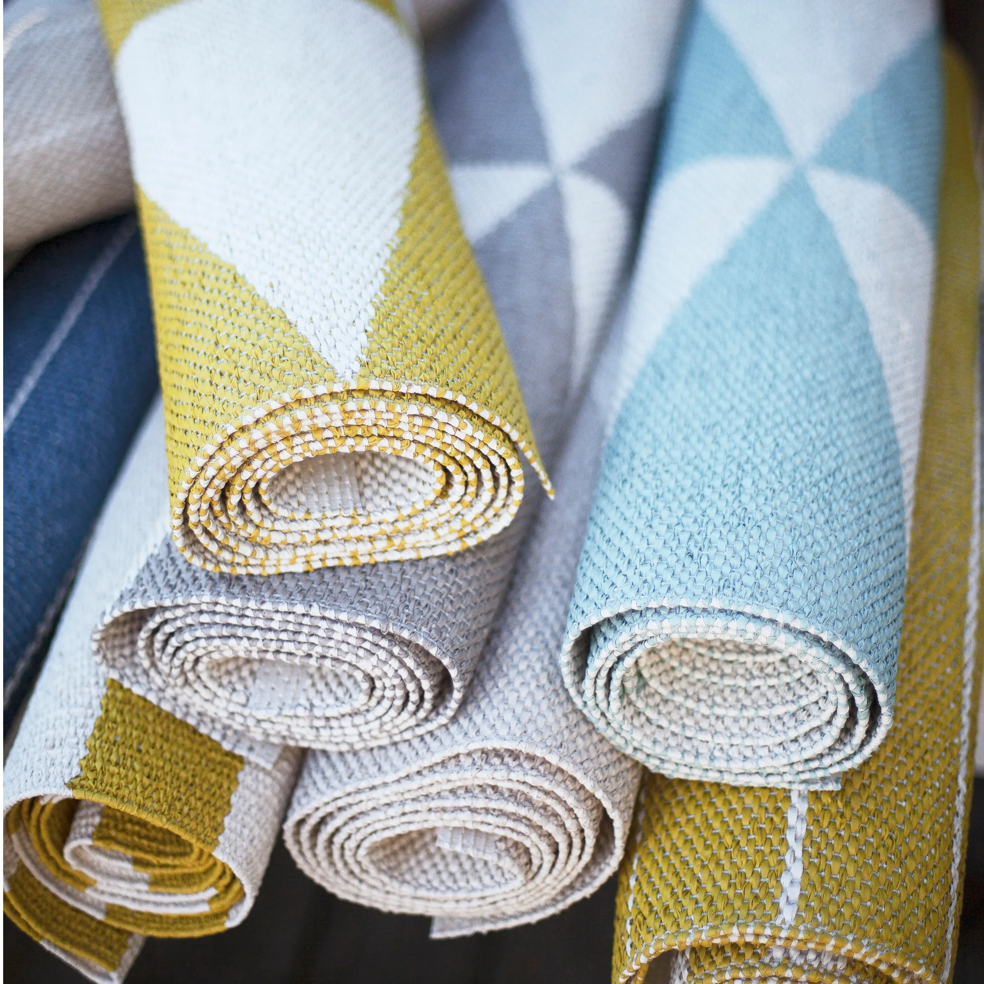 Rime gulvteppe mint, 70x250 cm Scandi Living