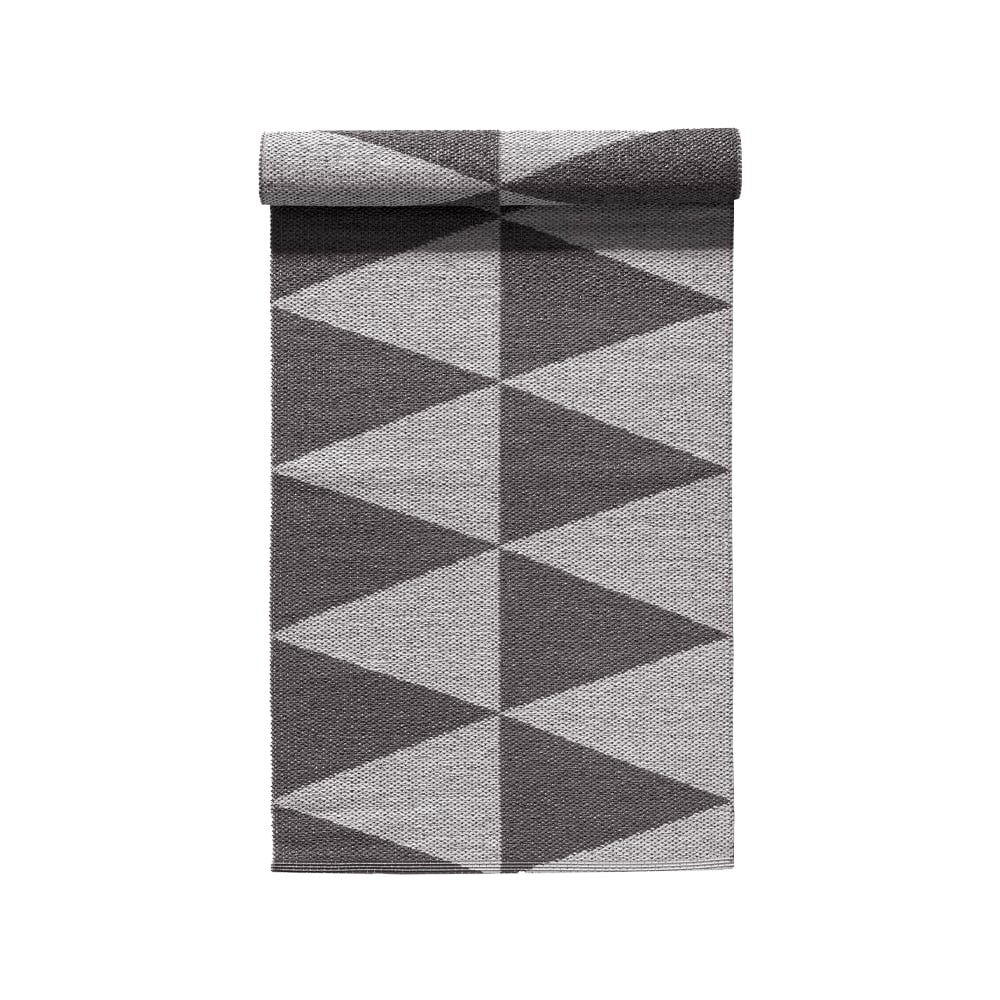 Bilde av Scandi Living Rime plastteppe grå 70 x 200 cm