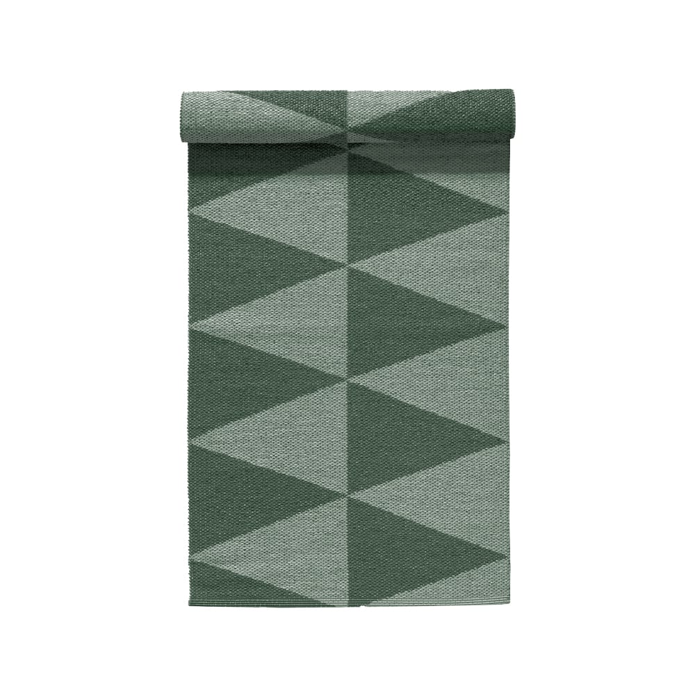 Bilde av Scandi Living Rime plastteppe grønn 70 x 250 cm