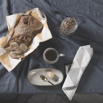 Rime small kjøkkenhåndkle - concrete (grå) - Scandi Living