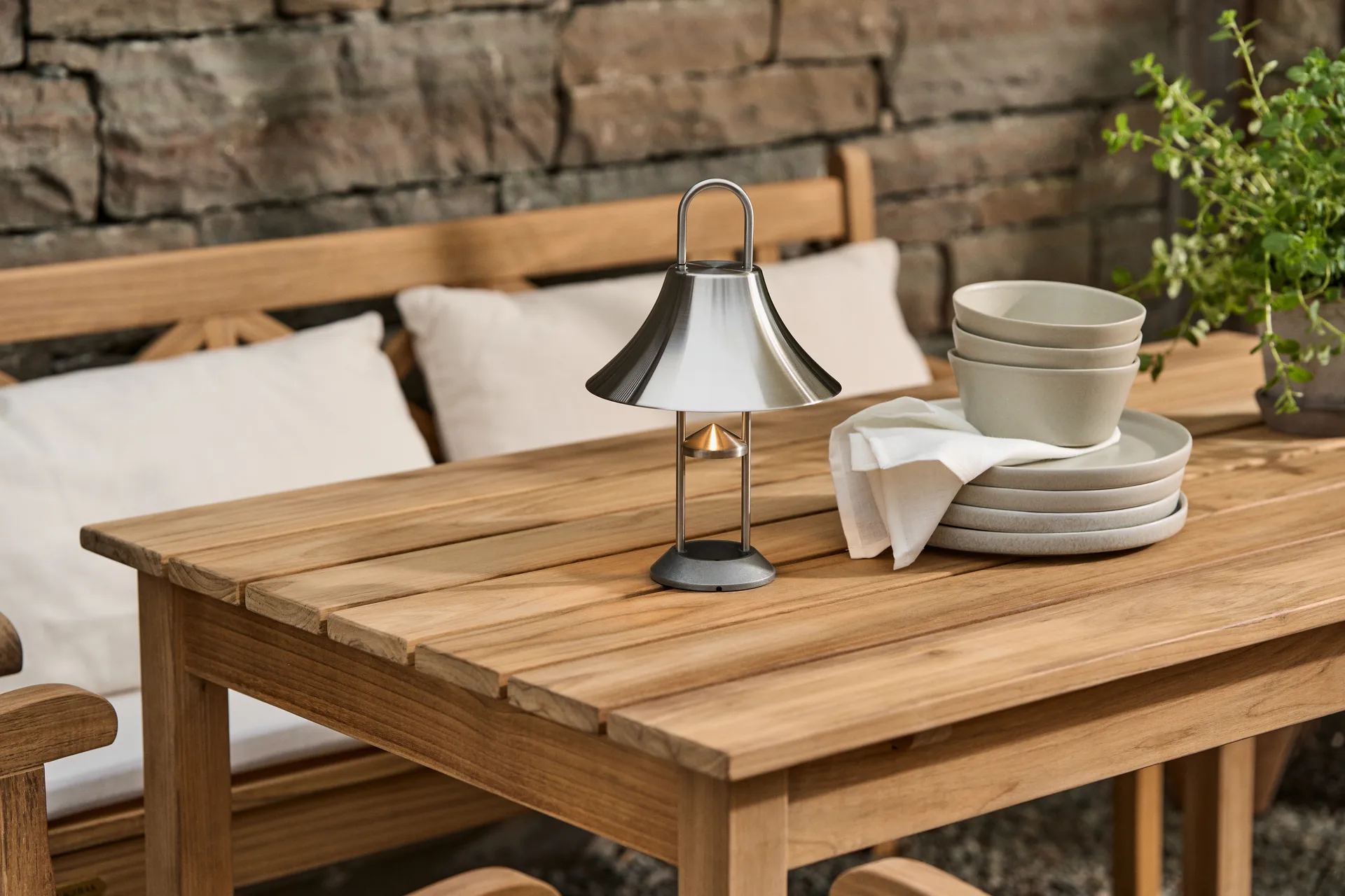 Sandsbro middagstallerken lysegrå, Ø26 cm, 6-pk,  Scandi Living