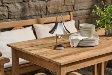 Sandsbro middagstallerken lysegrå, Ø26 cm, 8-pk - Scandi Living