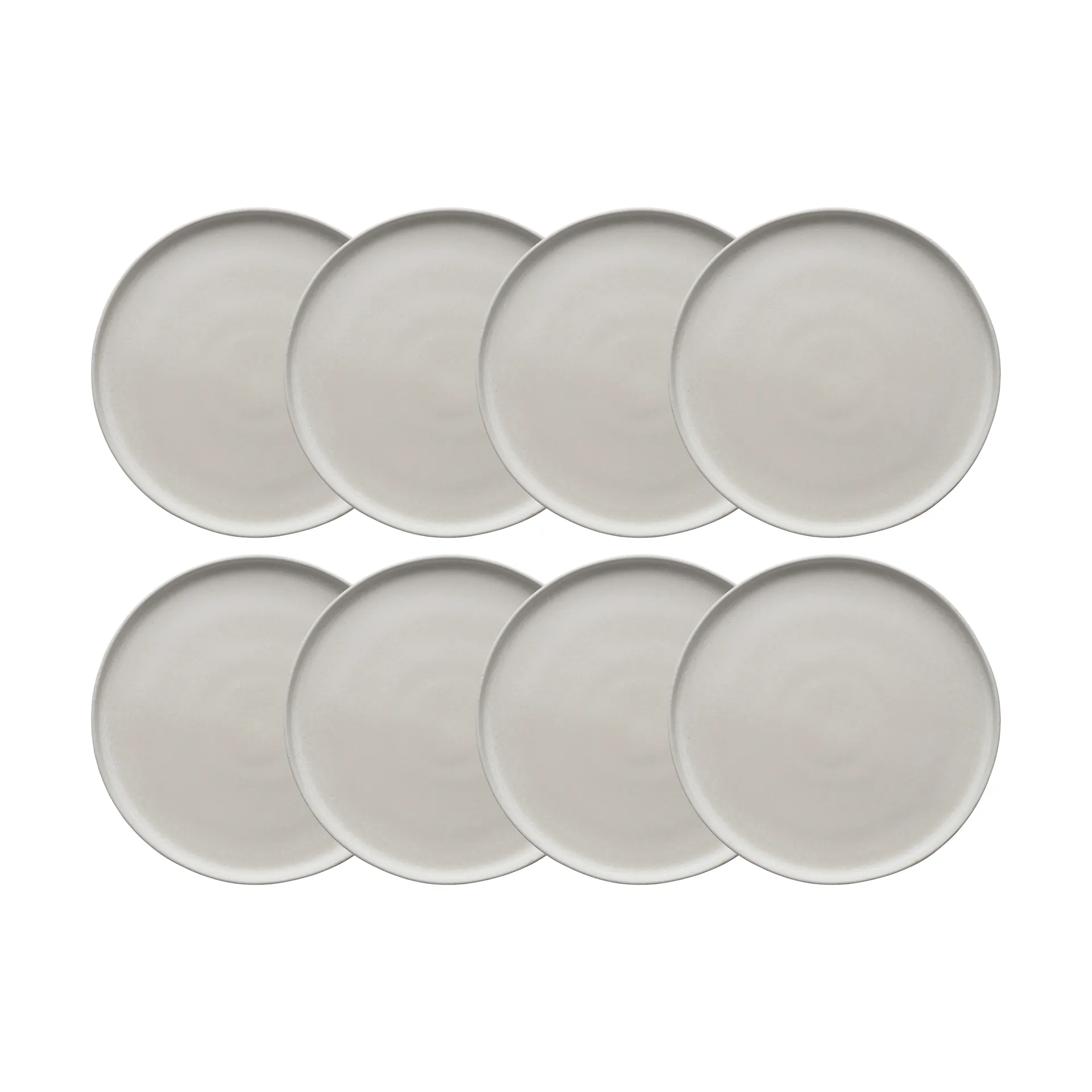 Sandsbro middagstallerken offwhite, Ø26 cm, 8-pk Scandi Living