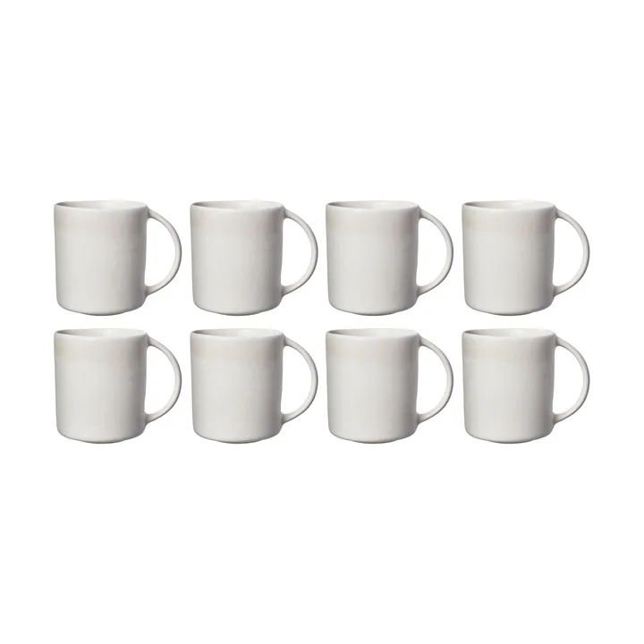 Sandsbro mugg offwhite, 30 cl, 8-pk - Scandi Living