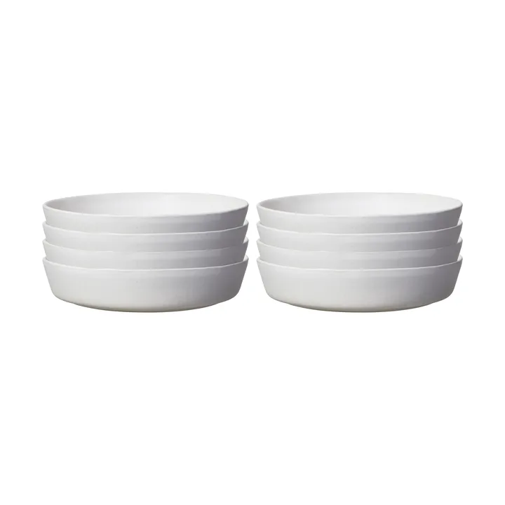 Sandsbro pastatallerken offwhite, Ø23 cm, 8-pk - Scandi Living