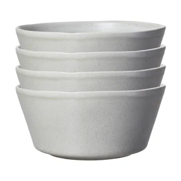 Sandsbro skål lysegrå, Ø15 cm, 4-pk - Scandi Living