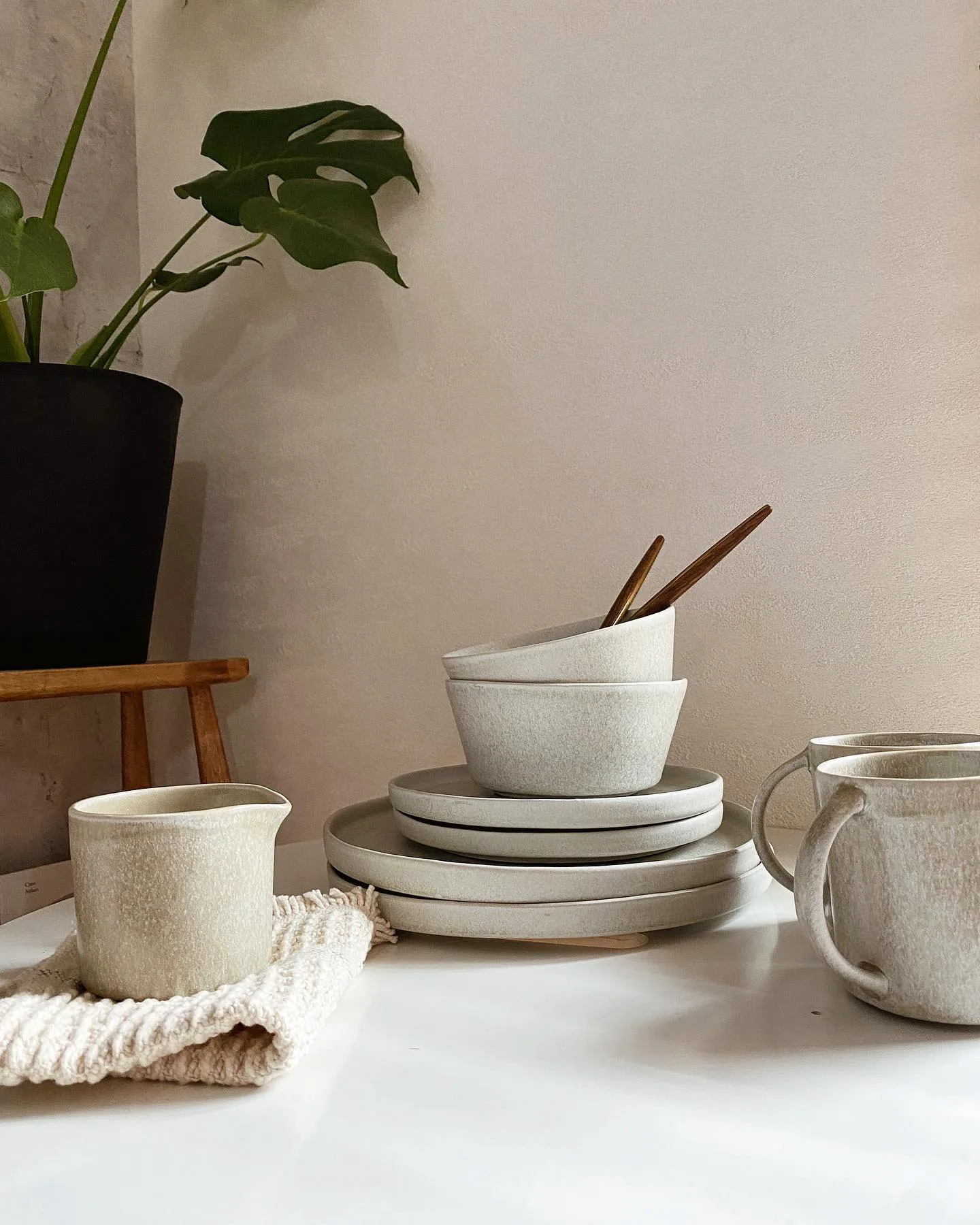 Sandsbro skål lysegrå, Ø15 cm, 6-pk Scandi Living