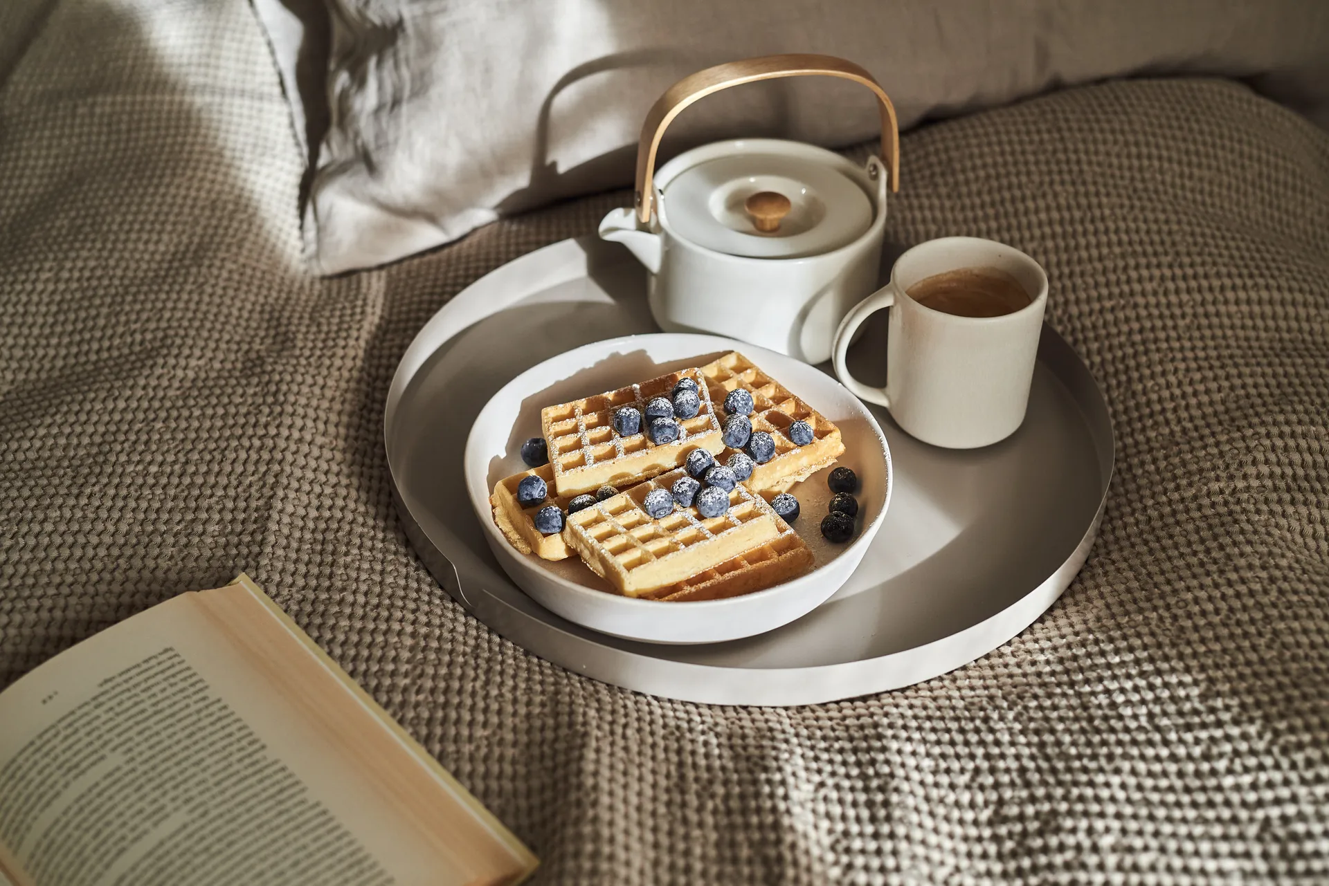 Sandsbro tallerken, Off-white, Ø20 cm Scandi Living