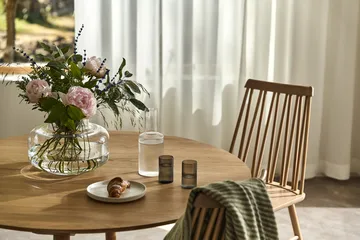 Sandsbro tallerken offwhite, Ø20 cm, 6-pk - Scandi Living