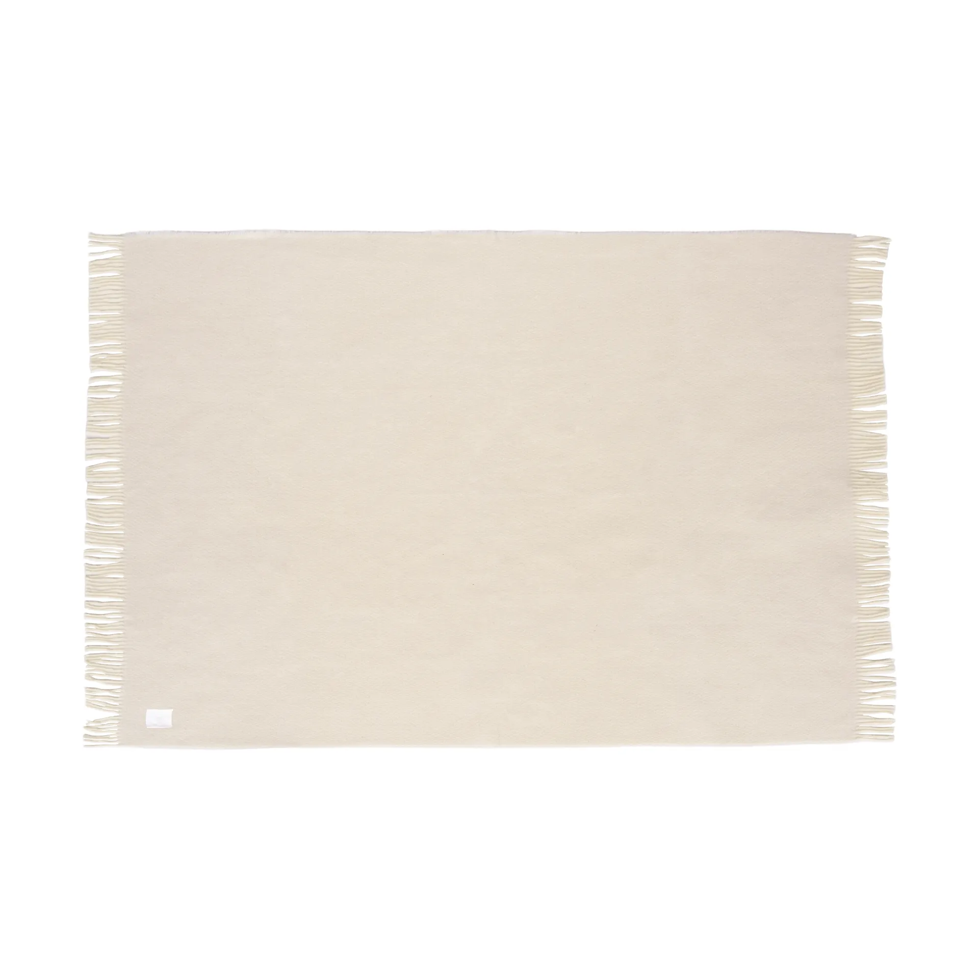 Sandstone ullpledd 130x180 cm, Creme Scandi Living
