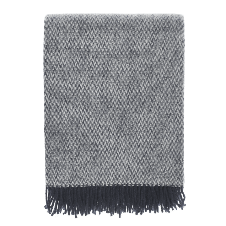 Sandstone ullpledd 130x180 cm - Indigo blå - Scandi Living