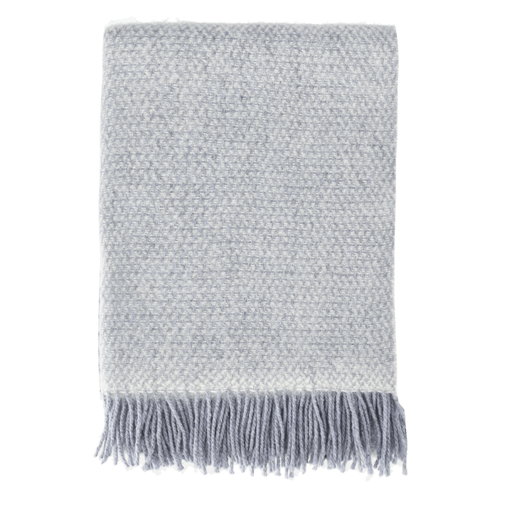 Sandstone ullpledd 130x180 cm - Indigo blå - Scandi Living
