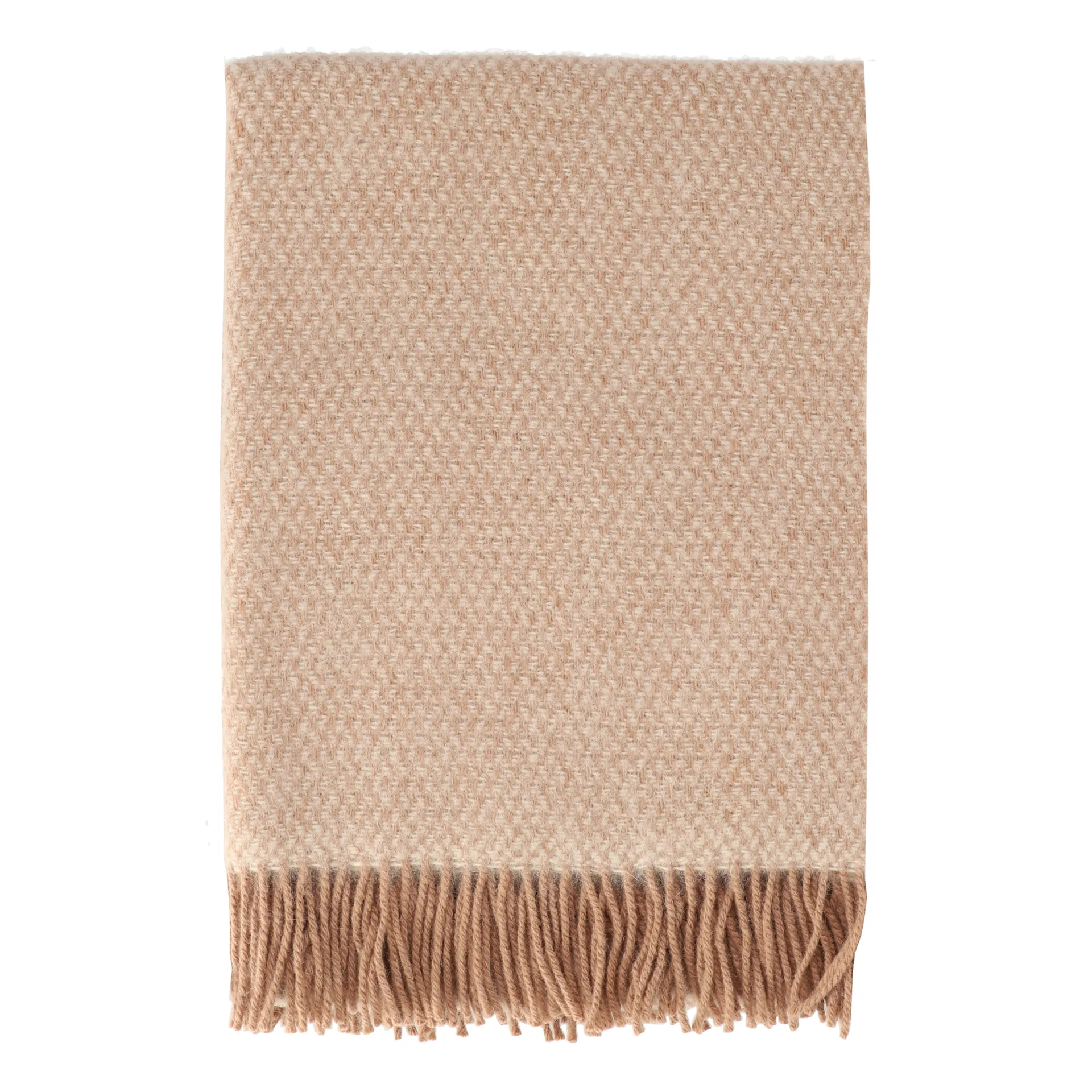 Sandstone ullpledd 130x180 cm, Mocca Scandi Living