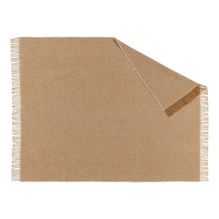 Sandstone ullpledd 130x180 cm - Mustard - Scandi Living