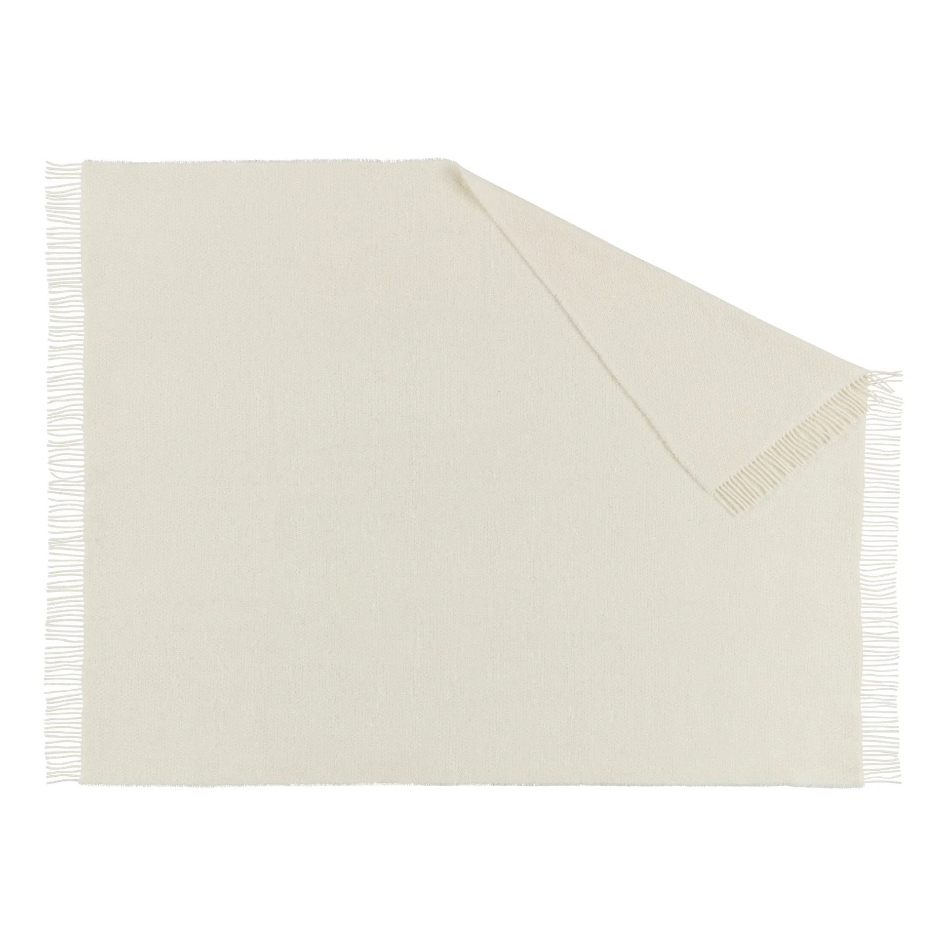 Sandstone ullpledd 130x180 cm, Off-white Scandi Living