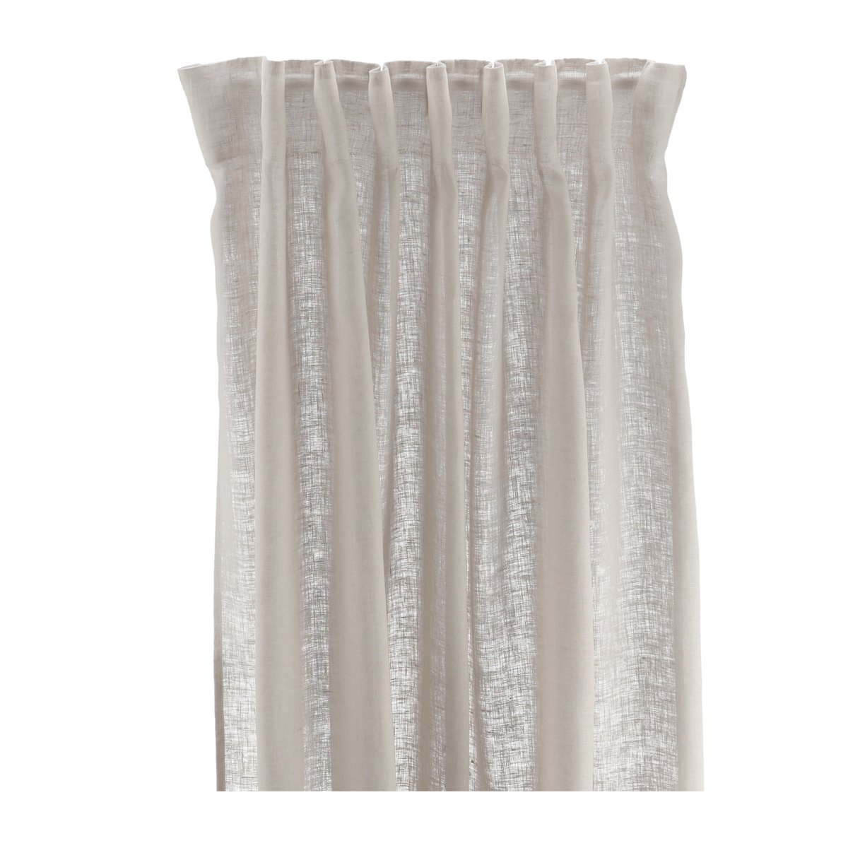 Bilde av Scandi Living Serenity gardinlengde med multibånd 129 x 250 cm Greige