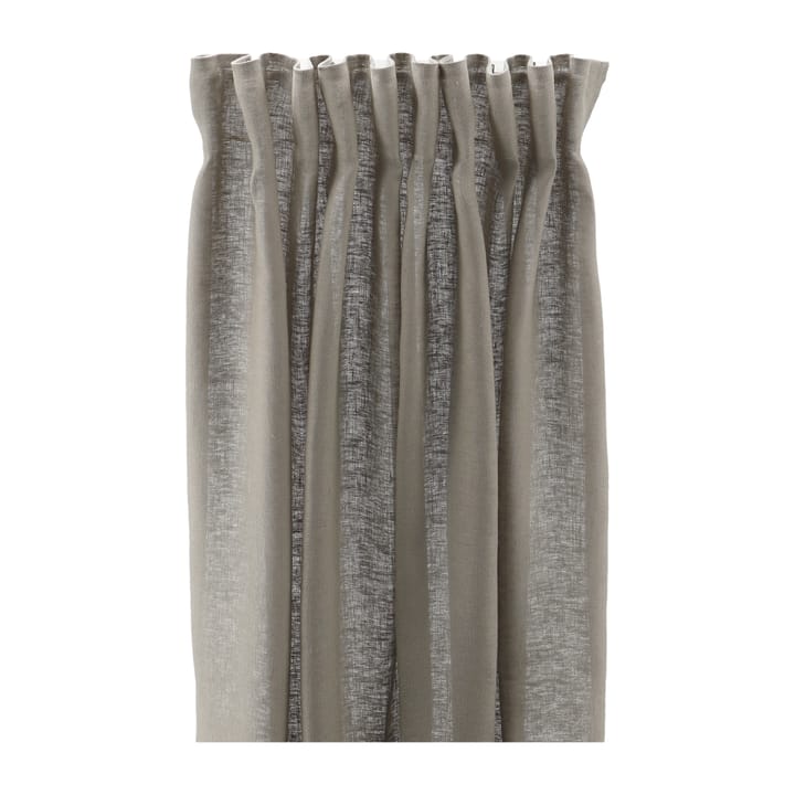Serenity gardinlengde med multibånd 129 x 250 cm - Sand - Scandi Living