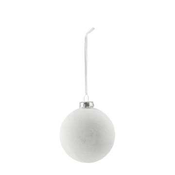 Snowing juletrekule 6-pakning - White - Scandi Living