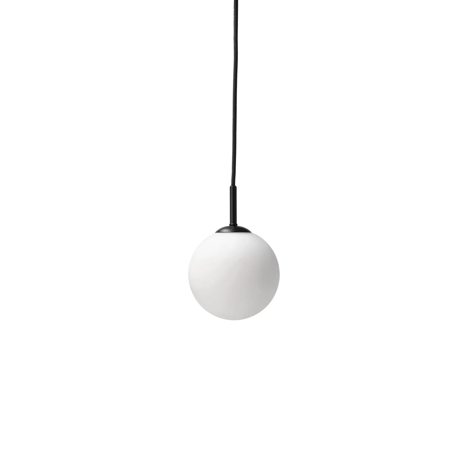 Solar pendel D15 cm, Frostet hvit Scandi Living