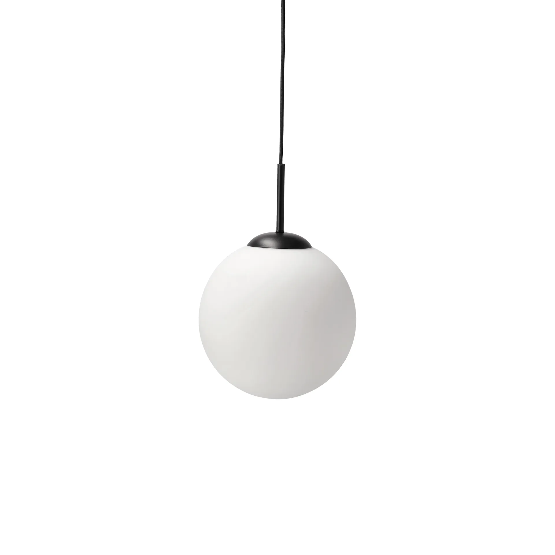 Solar pendel D25 cm, Frostet hvit Scandi Living