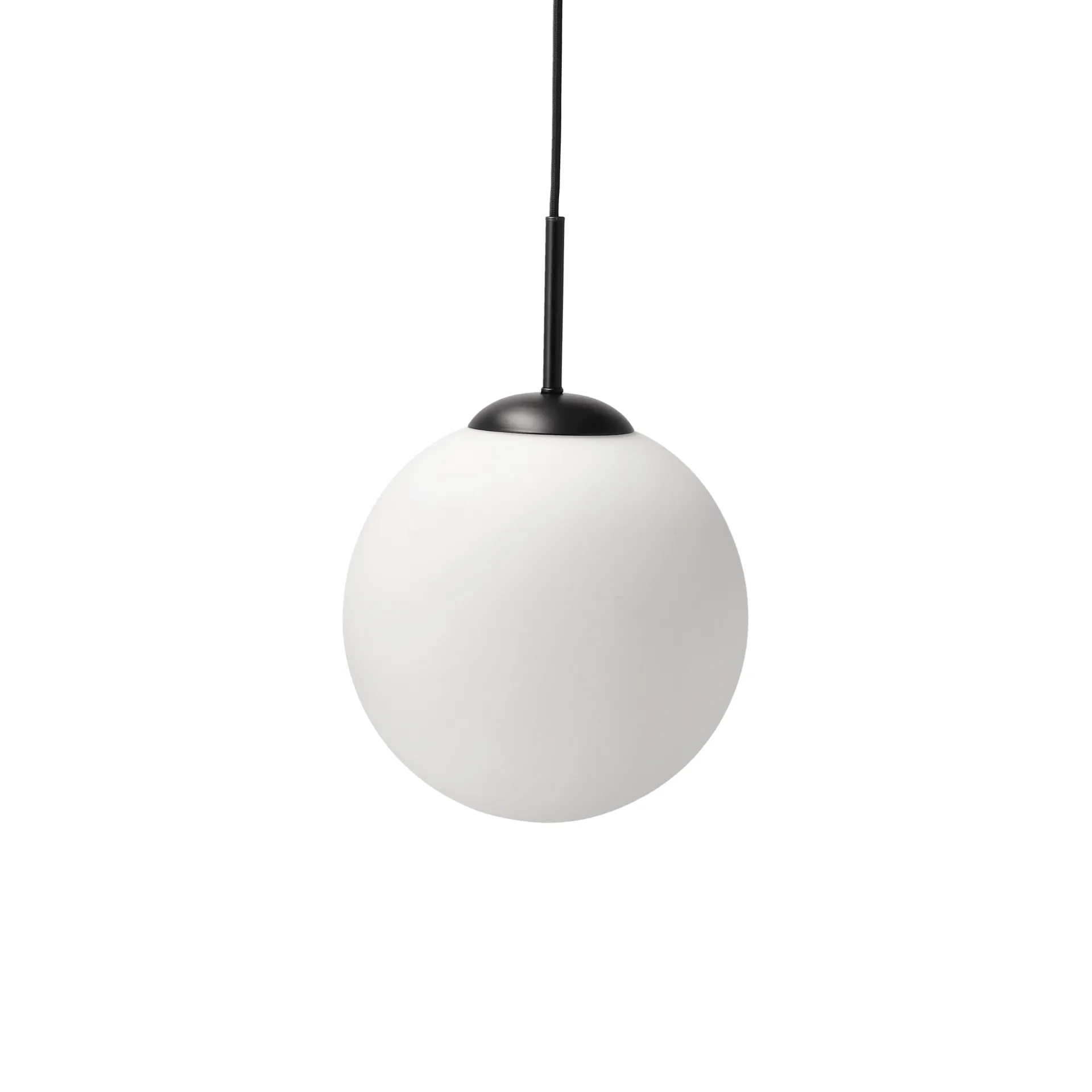 Solar pendel D25 cm, Frostet hvit Scandi Living