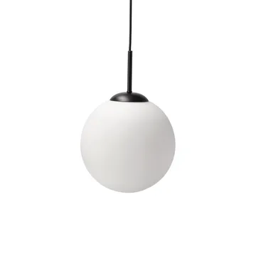 Solar pendel D25 cm - Frostet hvit - Scandi Living
