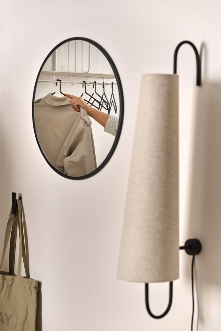 Sphere speil Ø60 cm, Black Scandi Living