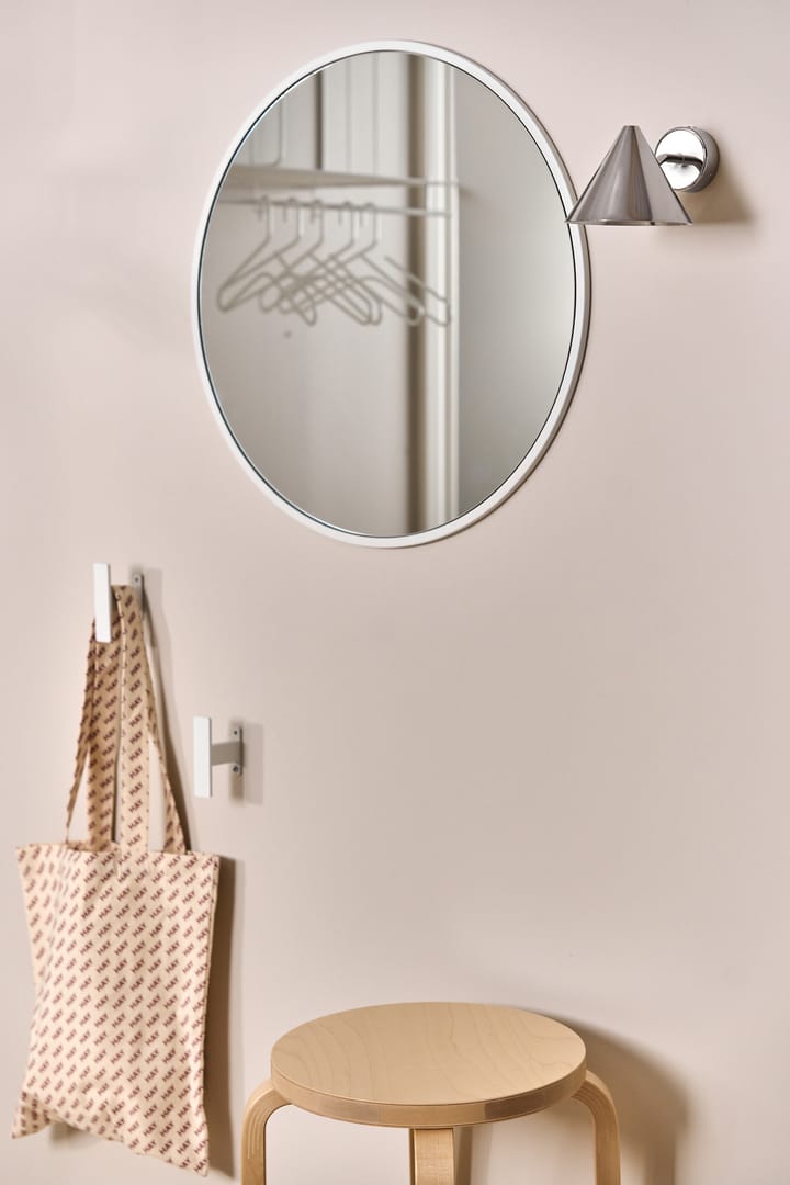 Sphere speil Ø60 cm, White Scandi Living