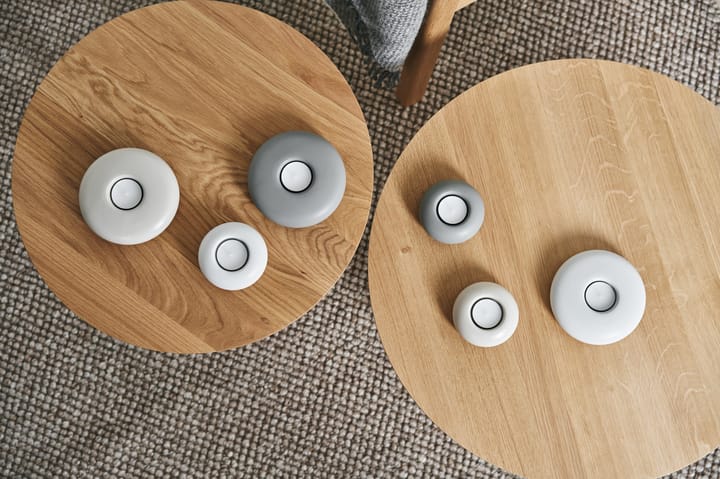 Stone lyslykt Ø 9 cm, Hvit Scandi Living