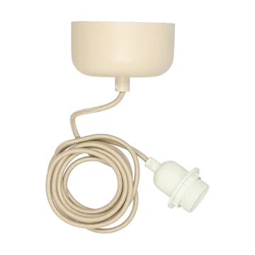 Takoppheng inkl. ledning 250 cm - Beige - Scandi Living